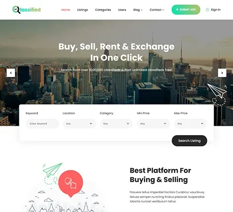 Auction WordPress Theme for Online Bidding and Marketplace Platforms