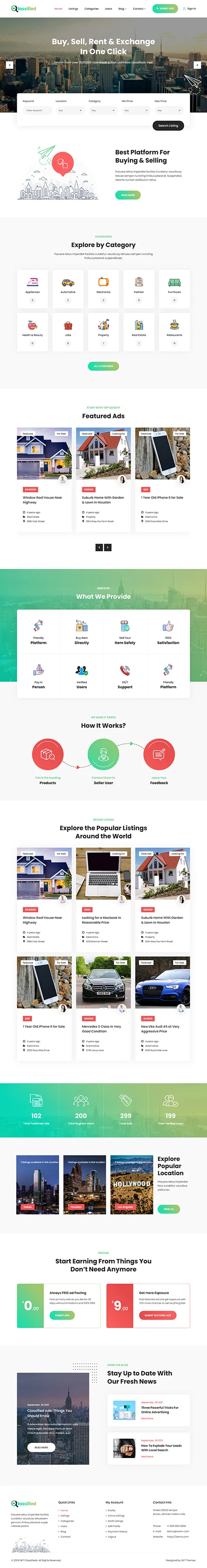 Auction WordPress Theme for Online Bidding and Marketplace Platforms