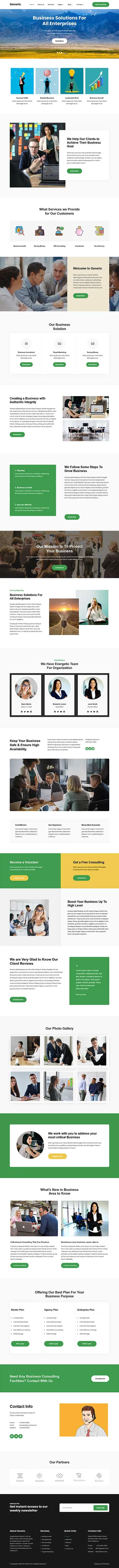 Basic WordPress Theme with Minimalist and Clean Layout