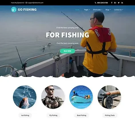 Best Sailing WordPress Theme for Yacht Clubs and Marine Tours