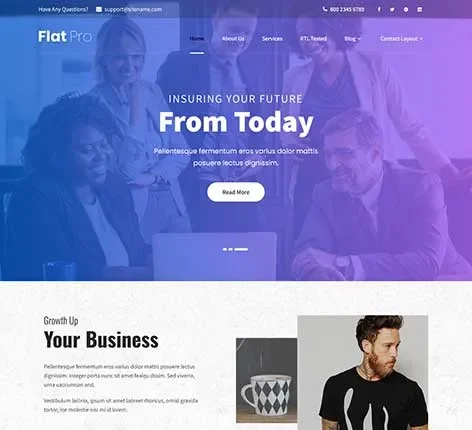 Blank WordPress Theme from SKT Themes