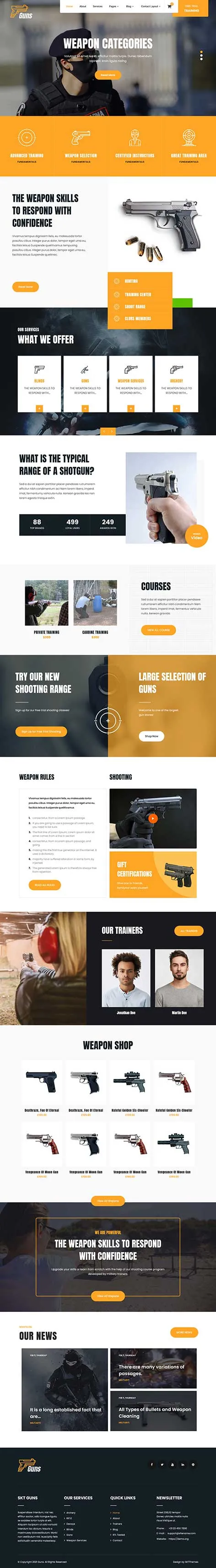 Bodyguard WordPress Theme by SKT Themes