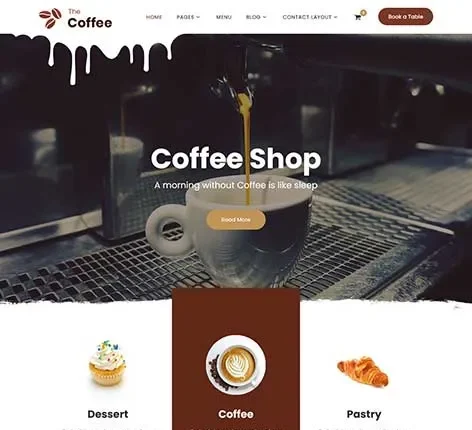 Brown WordPress Theme with Earthy Tones and Natural Design