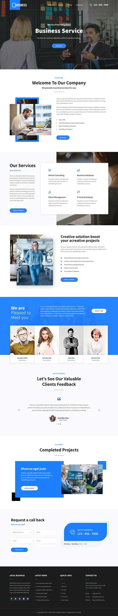 Business Growth WordPress Theme for Startups and Agencies