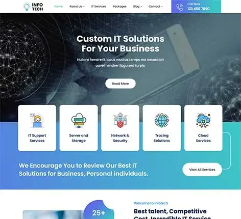 Call Center WordPress Theme