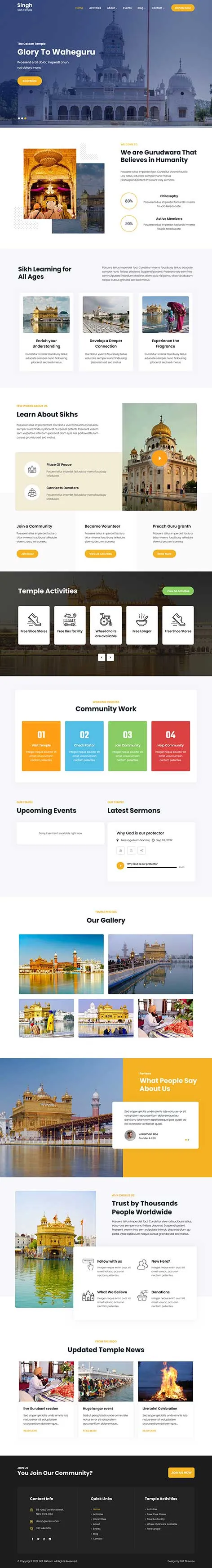 Cardinal WordPress Theme by SKT Themes â€“ Multipurpose responsive template