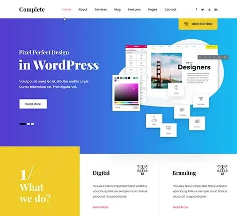 Case Studies WordPress Theme