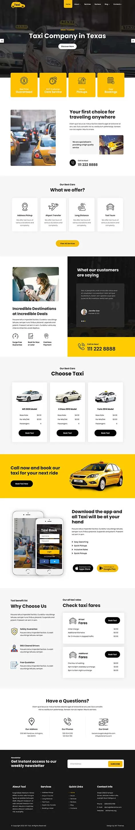 Chauffeur WordPress Theme for Luxury Transport Services