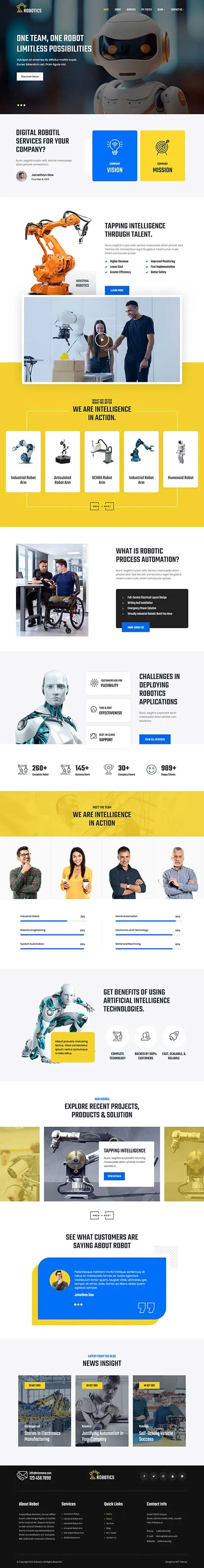 Companies WordPress Theme for Multi-Industry Business Sites