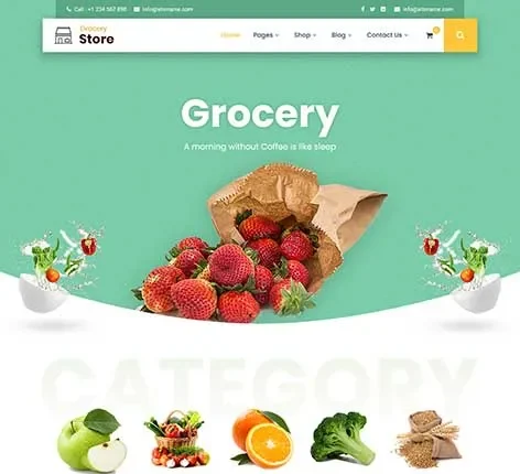 Consumer Goods WordPress Theme for FMCG Brands and Product Distributors