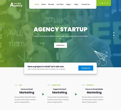 Content Marketing WordPress Theme for Creators and Agencies