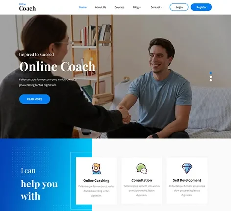 Counseling Services WordPress Theme for Therapists and Psychologists