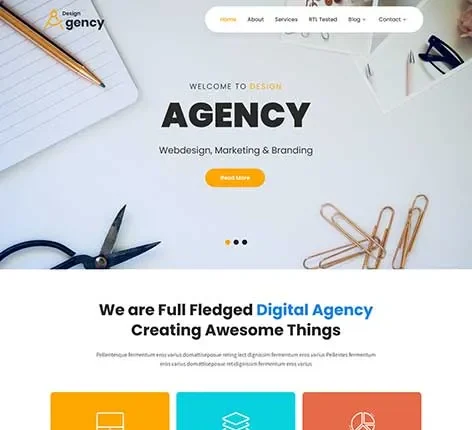 Creative Portfolio WordPress Theme by SKT Themes