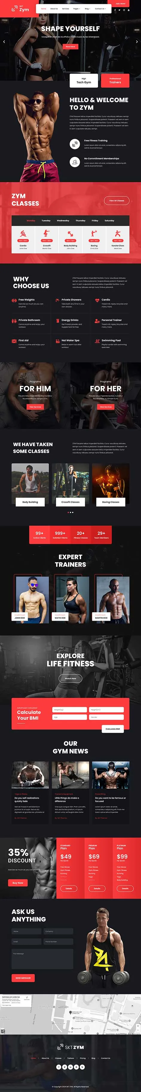 Dark WordPress Theme by SKT Themes