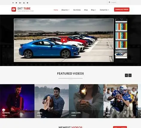 Digital Signage WordPress Theme
