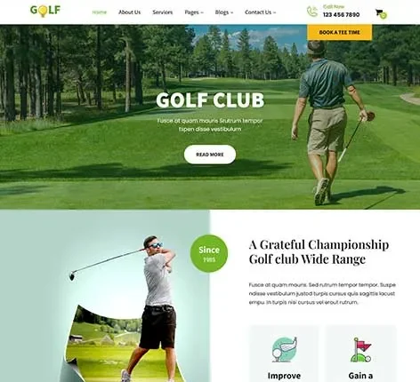 Disc Golf WordPress Theme for clubs, tournaments, and sports shops