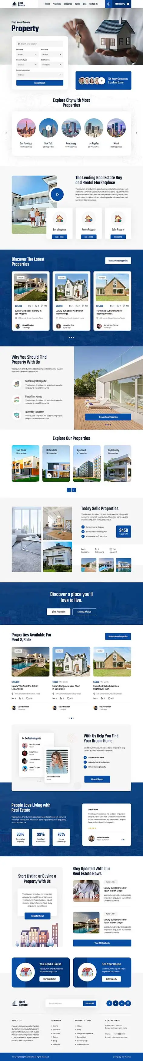 Property Rental WordPress Theme