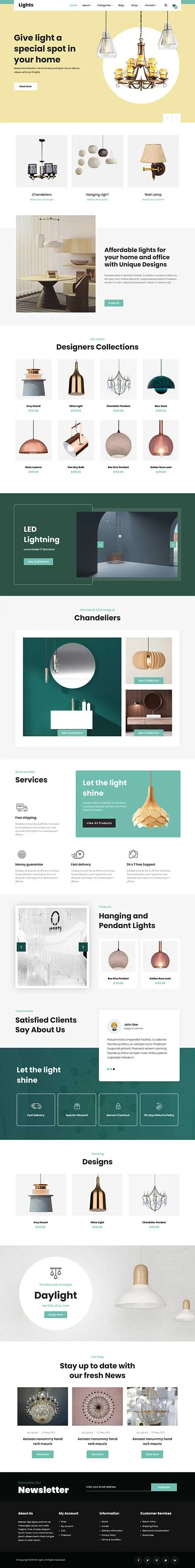Electronic Shop WordPress Theme for Gadgets and Tech Products