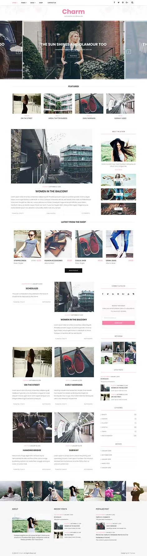 Elementor Blog WordPress Theme for Customizable Blog Layouts