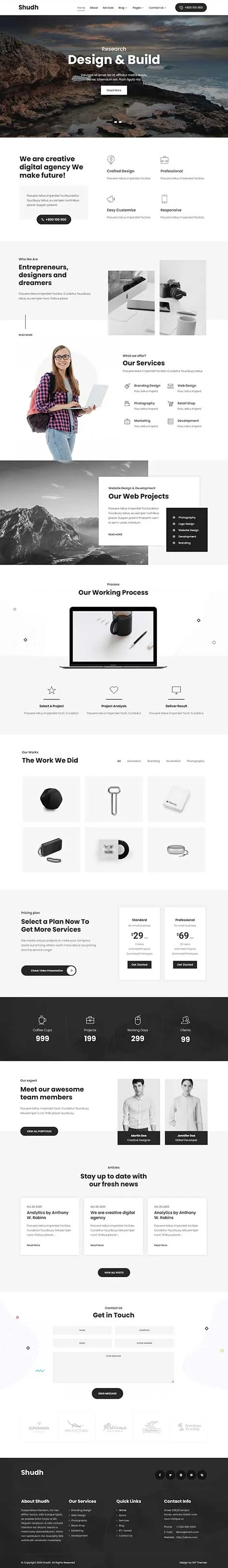 Fast WordPress Theme for Speed-Optimized Websites