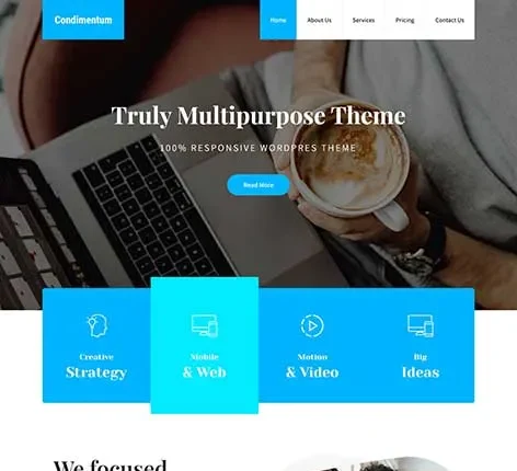Feature-rich and multi concept WordPress theme by SKT Themes