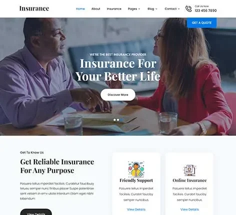 Financial Service WordPress Theme for Banks and Consulting Firms