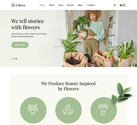 Flower WordPress Theme by SKT Themes