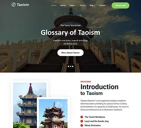 Folklore WordPress Theme for Cultural and Traditional Websites