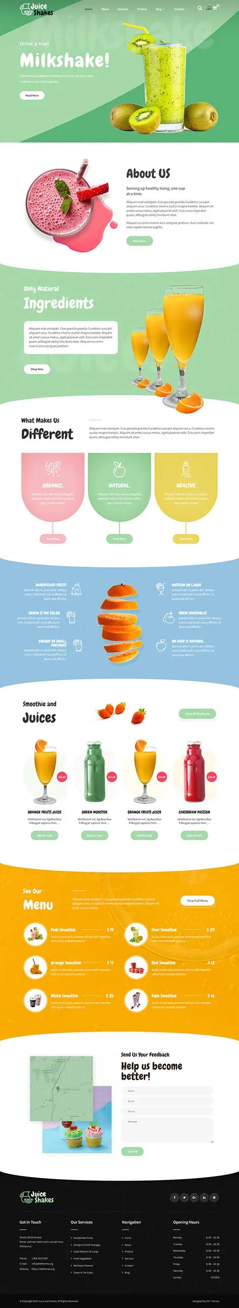 Food Gourmet WooCommerce Theme for gourmet food stores and delivery services