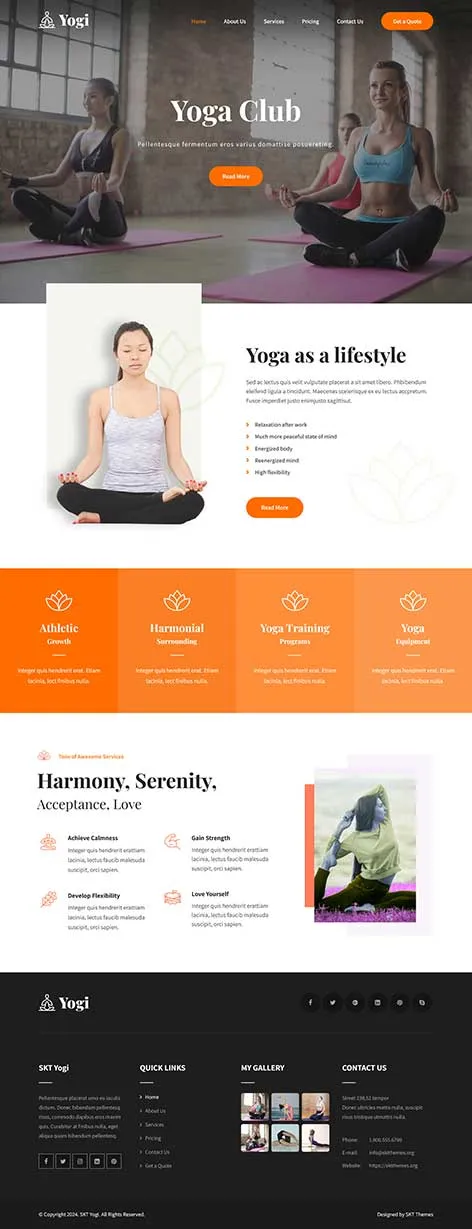 Free Affordable Custom WordPress Theme for Small Business & Personal Sites