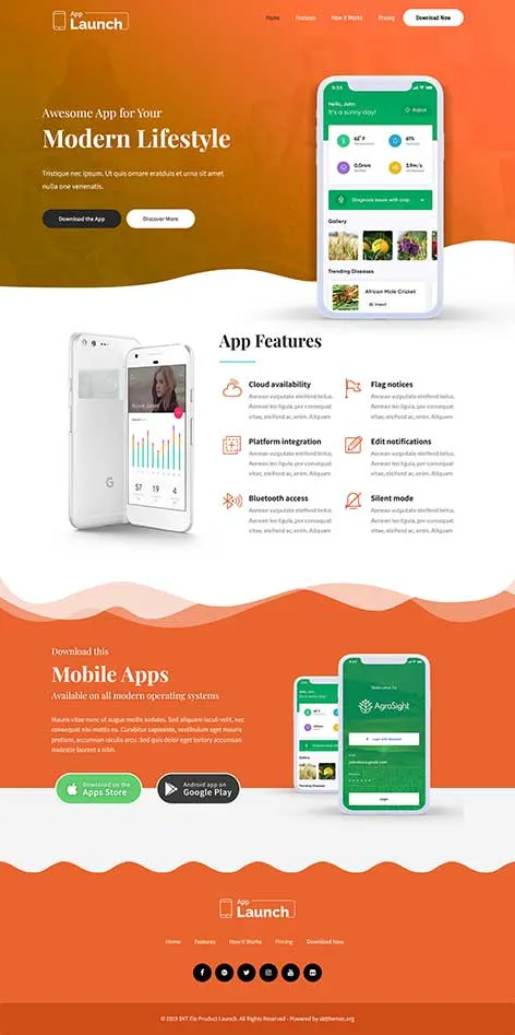 Free Promotion WordPress Theme for Marketing Campaigns and Brand Awareness