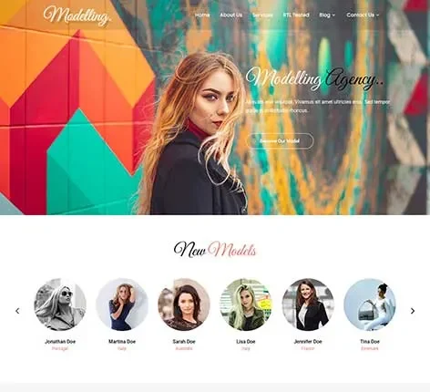 Funky WordPress Theme for Creative Brands and Bold Designs