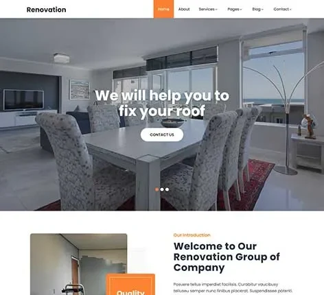 Furniture Website WordPress Theme by SKT Themes – Interior and decor shop layout