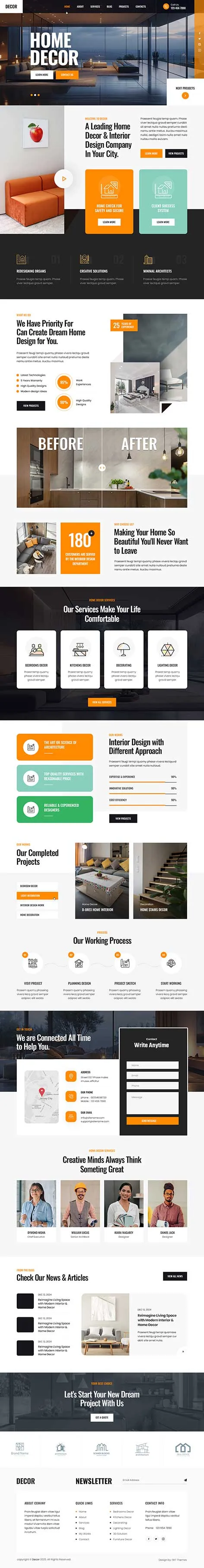 Futuristic WordPress Theme with cutting-edge design and animations