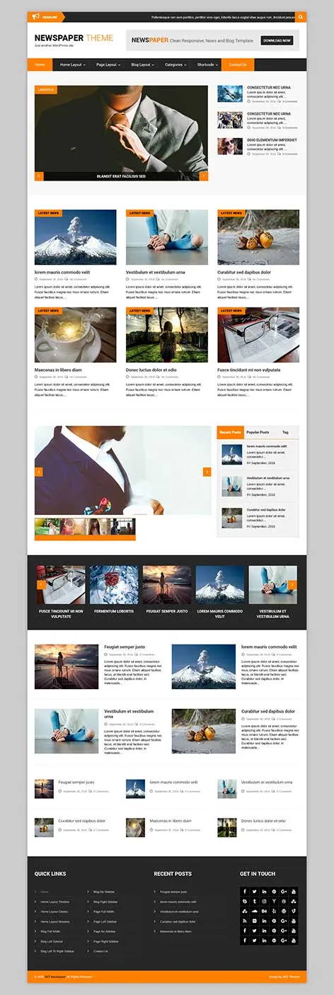 Gossip WordPress Theme for News and Celebrity Blogs