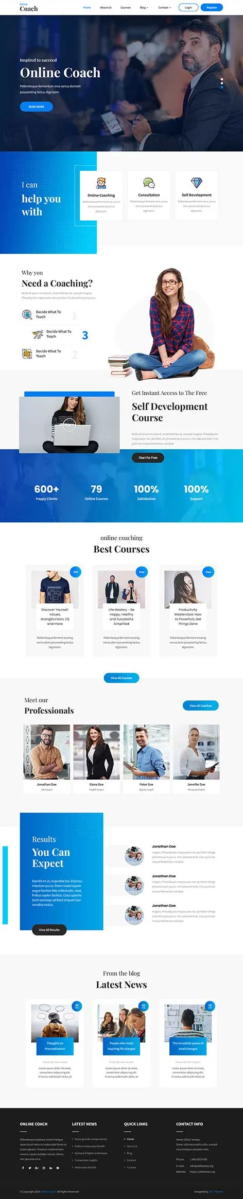High School WordPress Theme for Educational Institutions