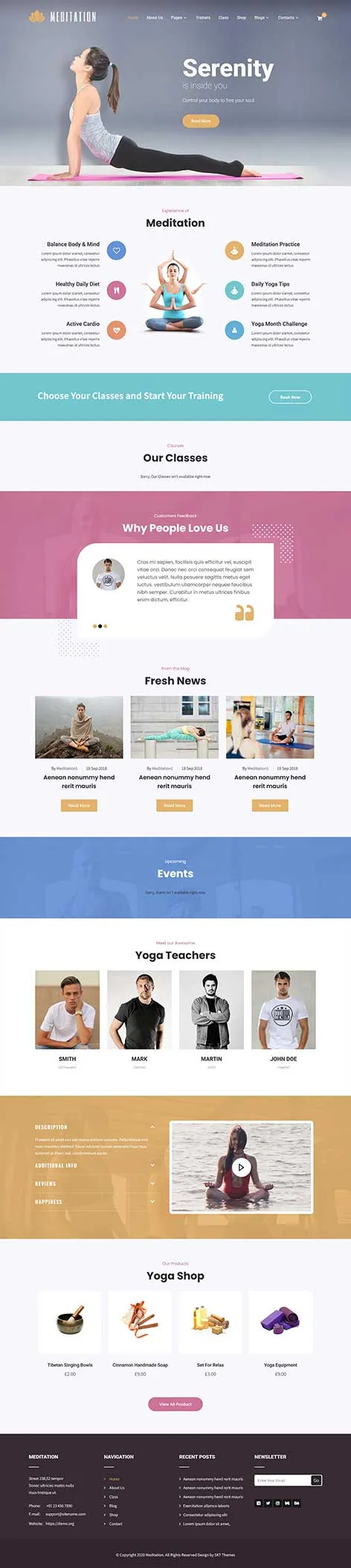 Holistic WordPress Theme for Wellness and Healing Centers