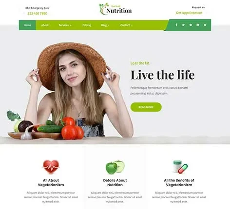 HTML Website Code Template by SKT Themes