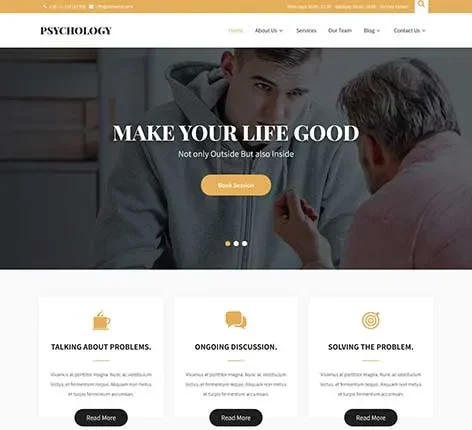 Hypnotherapy WordPress Theme for Mindfulness, Mental Health, and Wellness