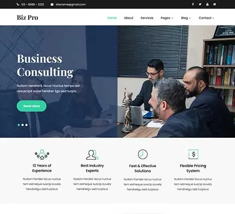 Incredible WordPress Theme from SKT Themes