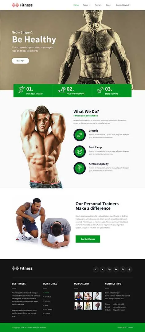 Inspirational WordPress Theme Free for motivational speakers and coaches