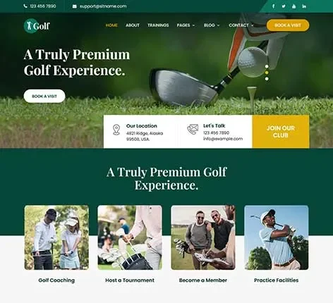 Irresistible WordPress Theme with bold visuals and stylish elements