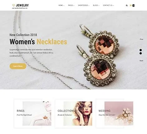 Jewellery WordPress Theme by SKT Themes – Elegant and responsive design