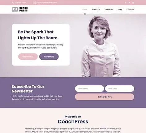 Life WordPress Theme for Lifestyle Coaches and Inspirational Blogs