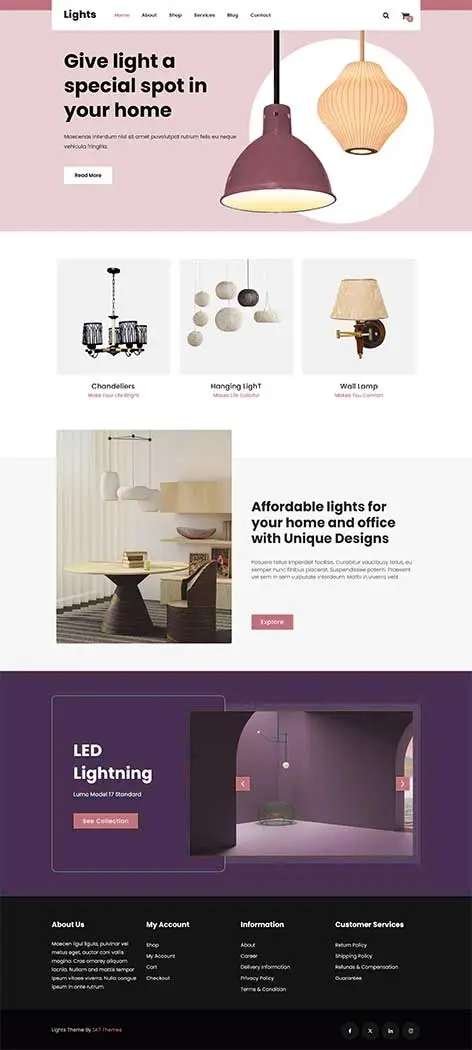 Lights WordPress Theme