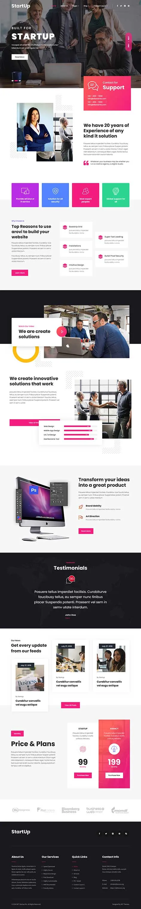 Lightweight WordPress Theme for Speed-Optimized Websites