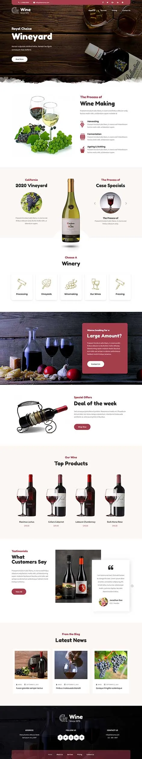 Liquor Store WooCommerce Theme by SKT Themes