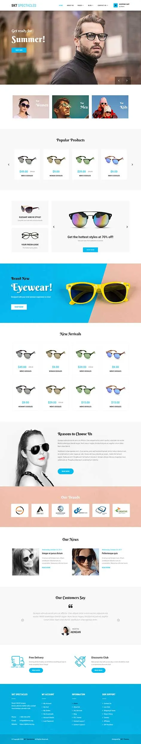 Luxury Shop WordPress Theme by SKT Themes