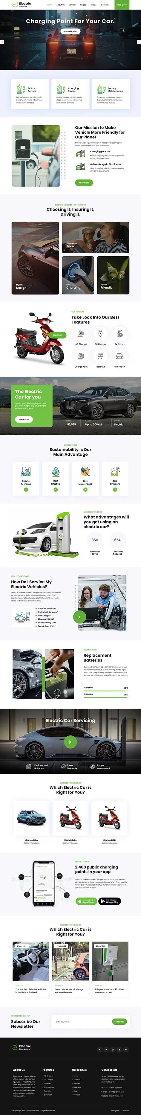 Machine Learning WordPress Theme by SKT Themes
