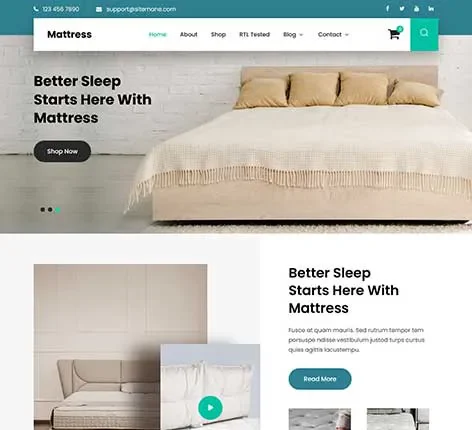 Material WordPress Theme by SKT Themes